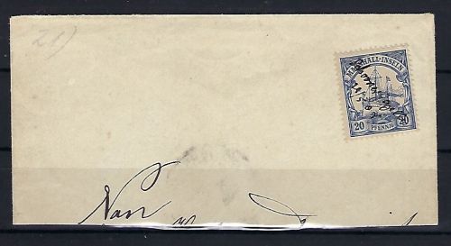 Marshall-Inseln Mi 16 ∆ handschrt. Entwertung Schooner Gazelle 28.5.08