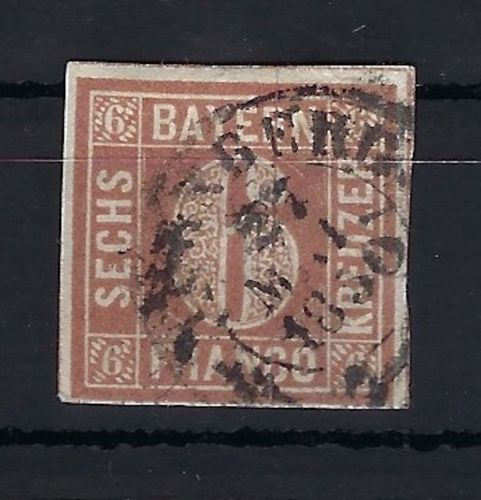 Bayern Mi 4 I ° vollrandig