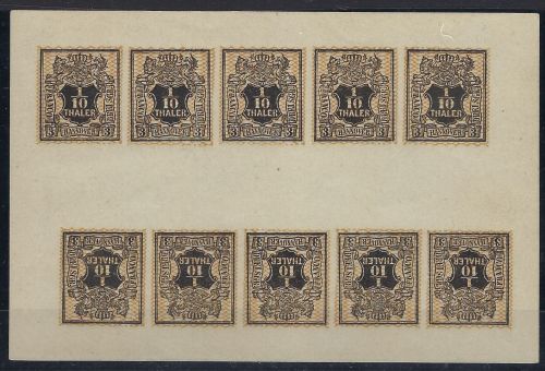 P) Hannover Privatdruck Lechte 42 KLB (*), Druckerei Culemann, FFA BPP