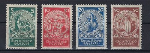 DR Nothilfe, Mi 351 - 354 **, ME 190€