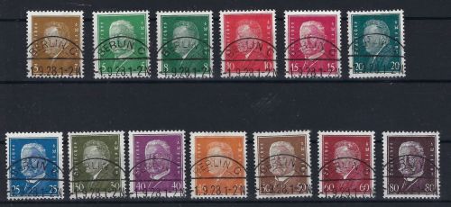 P) DR, Mi 410-22° Luxus gest. Berlin C Ersttagstemp., FFA Schlegel BPP