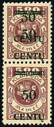 C) Memel 173 A I/AIII DD I AI * mit Gummi, FFA Huylmans BPP, ME 1.400€