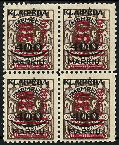 C) Memel Mi 232 (4) III/II/I/III **, FFA Huylmans BPP, ME 2.580€