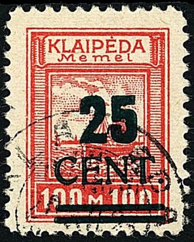 C) Memel Mi 235 I ° gep. Dr. Petersen BPP, ME 1.500€