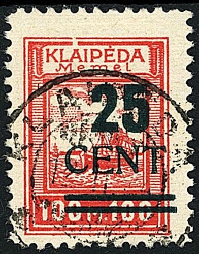 C) Memel Mi 235 I ° gep. Dr. Petersen BPP, ME 1.500€