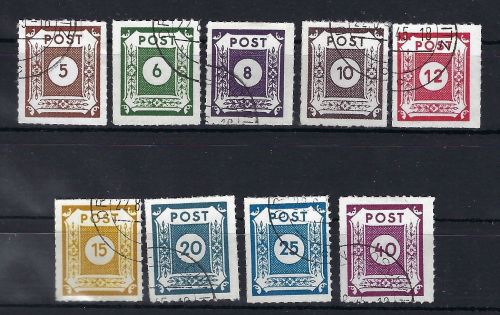 Ost Sachsen Mi 42 - 50 G ° gepr. Ströh BPP, ME 120€