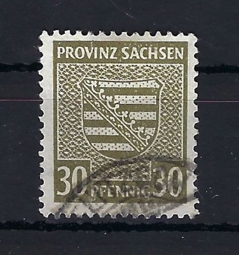 Provinz Sachsen Mi 83 Xb ° gepr. Dr, Modry BPP, ME 250€