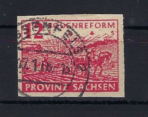 Provinz Sachsen Mi 86 ya ° gepr. Ströh BPP, ME 240€