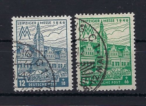 West Sachsen Mi 163 Xa,165 Ya je ° und BPP gepr., ME 190€