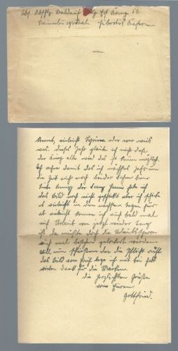 Feldpost 2. WK Grenadier Ersatz Komp. 56, über Schlachtschiff Bismarck