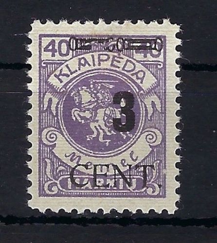 Memel Mi 187 * mit PF III mit Falz, ME 180€