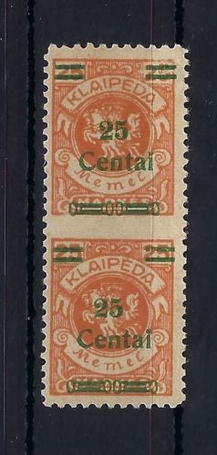 Memel Mi 216 Umw * gep. Petersen BPP, ME 150€