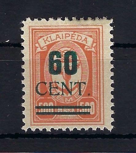 Memel Mi 237 I *, gep. Petersen BPP,. ME 130€