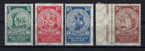 DR Mi 351-354 **, 353-354 gep. Schlegel BPP, Luxus, ME 170€