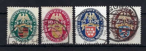 DR Nothilfe, Mi 398-401 °, ME 160®