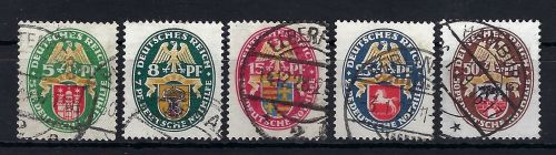 DR Nothilfe, Mi 425 X-429 Y, 429 gep. Schlegel BPP, ME 240€