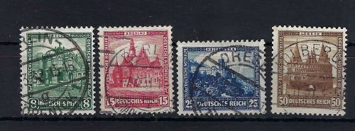 DR Mi 459-462 °, mit Vollstempel, ME 140€