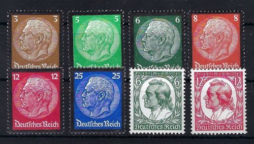 DR Mi 548-555 **, ME 250€