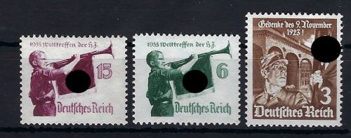 DR Mi 584-585 x + 598 y je **, ME 70