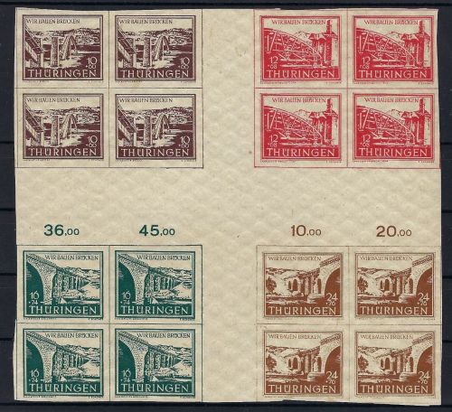 Thüringen HZ 1 ay ** (Großformat), ME 250€