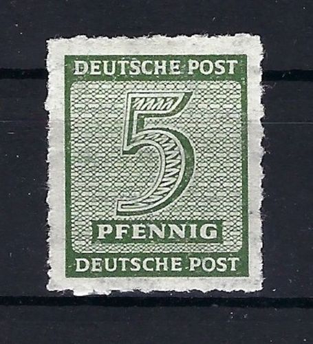 West Sachsen Mi 116 DY **, ME 350€