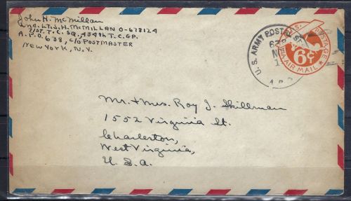 Brief von Pilot Leutnant McMillan, D-Day und Operation Market Garden