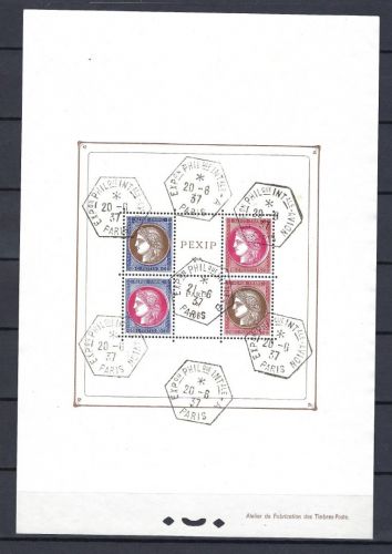 Frankreich Block 3 °, ME 350€