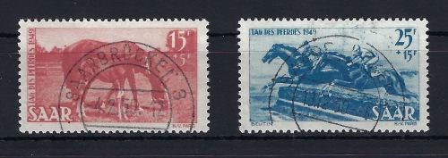 Saar / Saarland Mi 265-266 ° gepr. Ney BPP, ME 85€