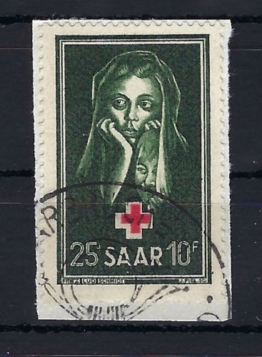 Saar Mi 304 ° einwandfrei Briefstück, gep. Geigle BPP, ME 80€