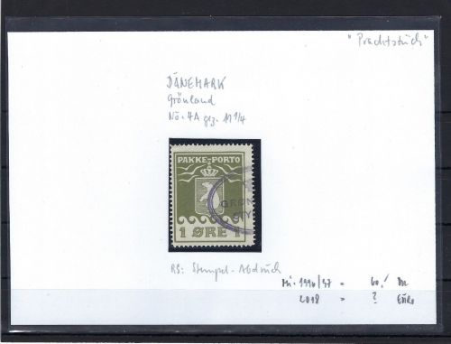 Dänemark/Grönland, Mi 4 A °, ME 40€