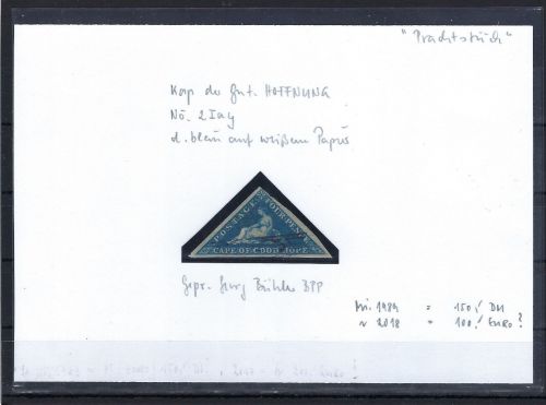 Kap der guten Hoffnung Mi 2 I ay ° gep. Bühler BPP, ME 65€