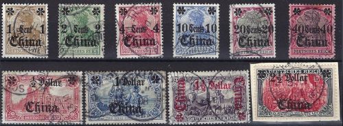 P) DAP China Mi 28-37°, Mi 37 einwandfrei gep. Bothe BPP
