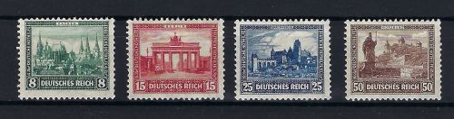 DR Nothilfe, Mi 450-453 **, ME 140€