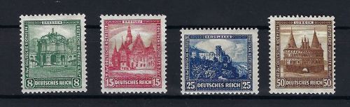 DR Nothilfe, Mi 459-462 **, ME 200€