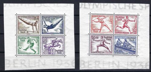DR Mi 624-631 ** Herzstücke aus Block 5-6 X