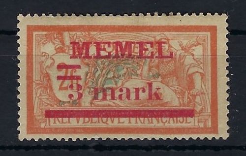 P) Memel Mi 29 x * signiert