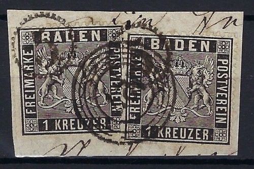 P) Baden Mi 9 (2) ∆ Nr.-St. 127 Schiltach+Uhradst. 5 Herzogenweiler