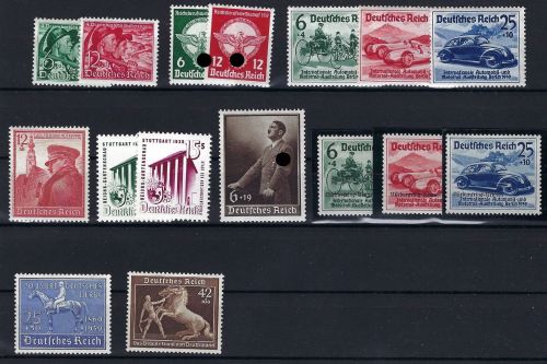 DR postfrische Zusammenstellung aus Mi 684-699, ME ca. 682€