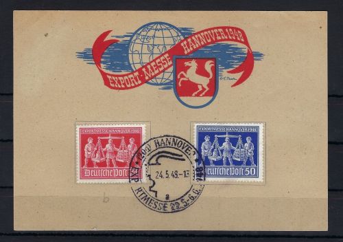 Gemeinschaftsausgaben Mi 969b ° Ausstellungsblatt, gep. Arge, ME 60€