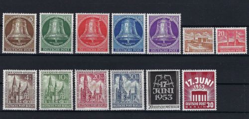 Berlin kompletter Jahrgang 1953 postfrisch in guter Qualität, ME 235€