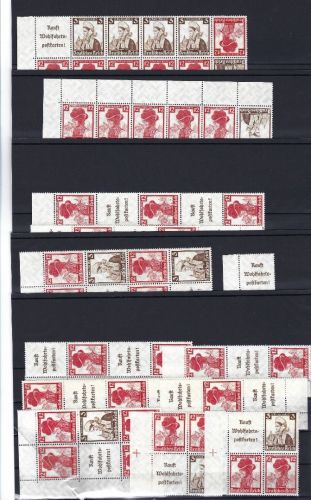 C) DR Trachten, Partie ZD´s ** Auflösung Spezialsammlung, ME ca. 1400€
