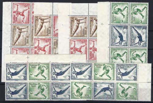 C) DR Olympiade 1936, Partie ZD´s ** Auflösung Spezials., ME ca. 265€
