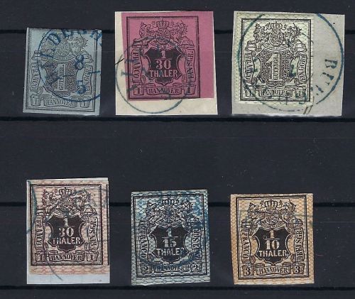 Hannover gest. Lot Mi 1, 3b, 9-12, ME 360€