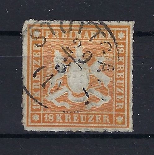Württemberg Mi 34 °, ME 1.000€