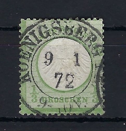 DR Brustschilde Mi 2 a ° ideal gest. Königsberg