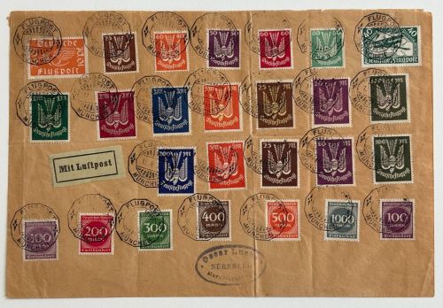 DR Satzbrief mit Mi 111-12, 210-18, 235-37, 263-67, 268-73, ME 341,50