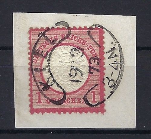 Hufeisenstempel Kiel Spalink 19-1 auf DR Mi 19, gep. Sommer BPP
