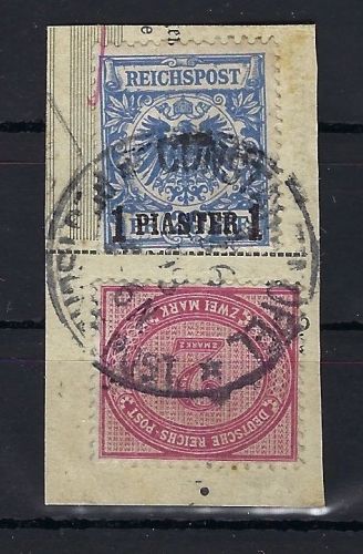 DAP Türkei Mi V 37 Briefstück