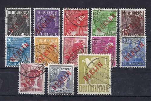 Berlin Mi 21-33 (ohne 34) jede marke gepr. Schlegel BPP, ME 668€