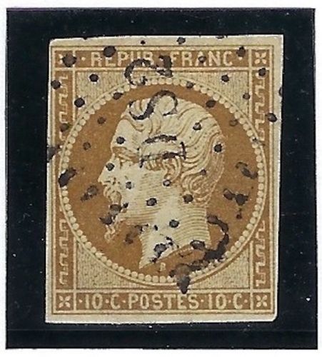 Frankreich Mi 8 a ° vollrandig, ME 700€